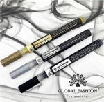 Global Fashion Ручка-маркер для рисования на ногтях, цвет серебро