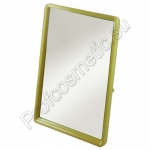 Dewal Beauty Зеркало MR28 настольное, желтая оправа 15*20см - фото
