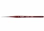 Roubloff Кисть для росписи DS13R синтетика/круглая №00,  бордовая ручка - фото