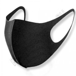 Многоразовая неопреновая маска Черная, ШТ - фото