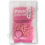 Soline charms Воск пленочный в гранулах Розовый крем 100г, пакет - фото