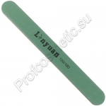Пилочка для ногтей узкая 100/180, зеленая - фото
