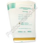 Пакеты ПБСП-СтериМаг 75*150 бумажные самоклеющ.д/стерилизации, 100шт (белые) - фото