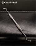 GruzdevTool Кюретка К-2 с ложечкой для вросшего ногтя (профессиональная заточка) - фото