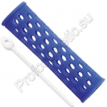 Dewal Бигуди пластиковые d20мм синие RMHR4, 12шт/уп - фото