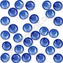 Swarovski Набор страз Sapphire (ss3- 25шт,5-25шт,6-25шт,8-25шт) синие, 100шт - фото